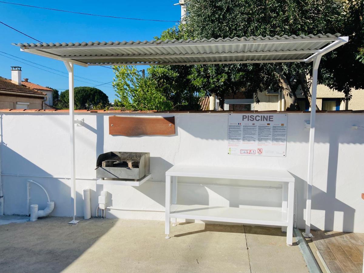 Gite Blanco Y Madera Narbonne Eksteriør bilde